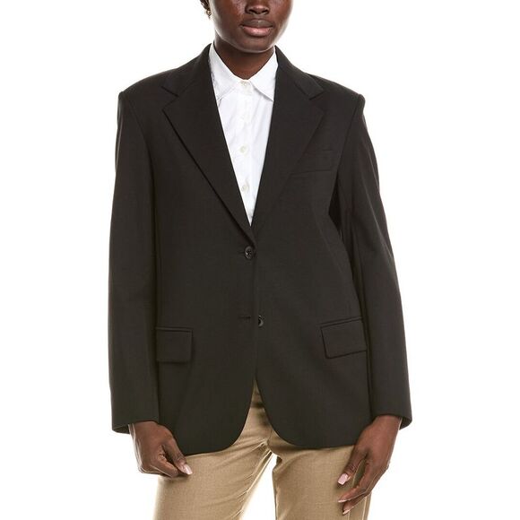 Weekend Max Mara Womens  Erik Jersey Jacket, Black - Picture 1 of 3